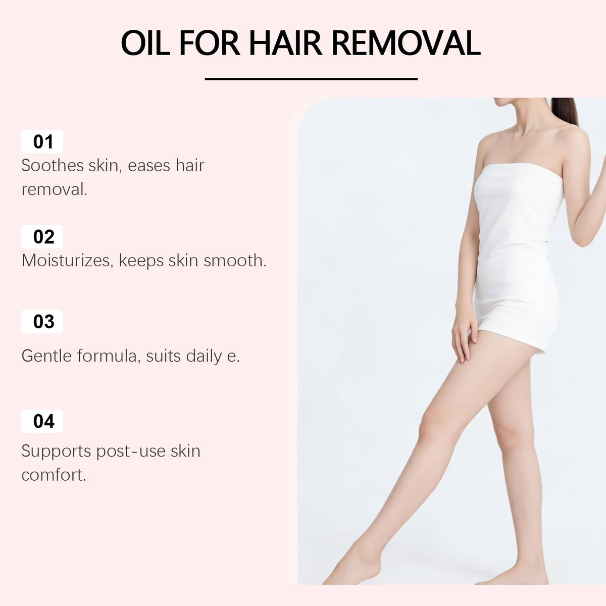 Cyperus Rotundus Oil Full Body Hair Removal Hair Growth Inhibitor Smooth Soothing Redness Gentle Depilatory Care Essential Oil