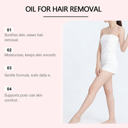 Cyperus Rotundus Oil Full Body Hair Removal Hair Growth Inhibitor Smooth Soothing Redness Gentle Depilatory Care Essential Oil