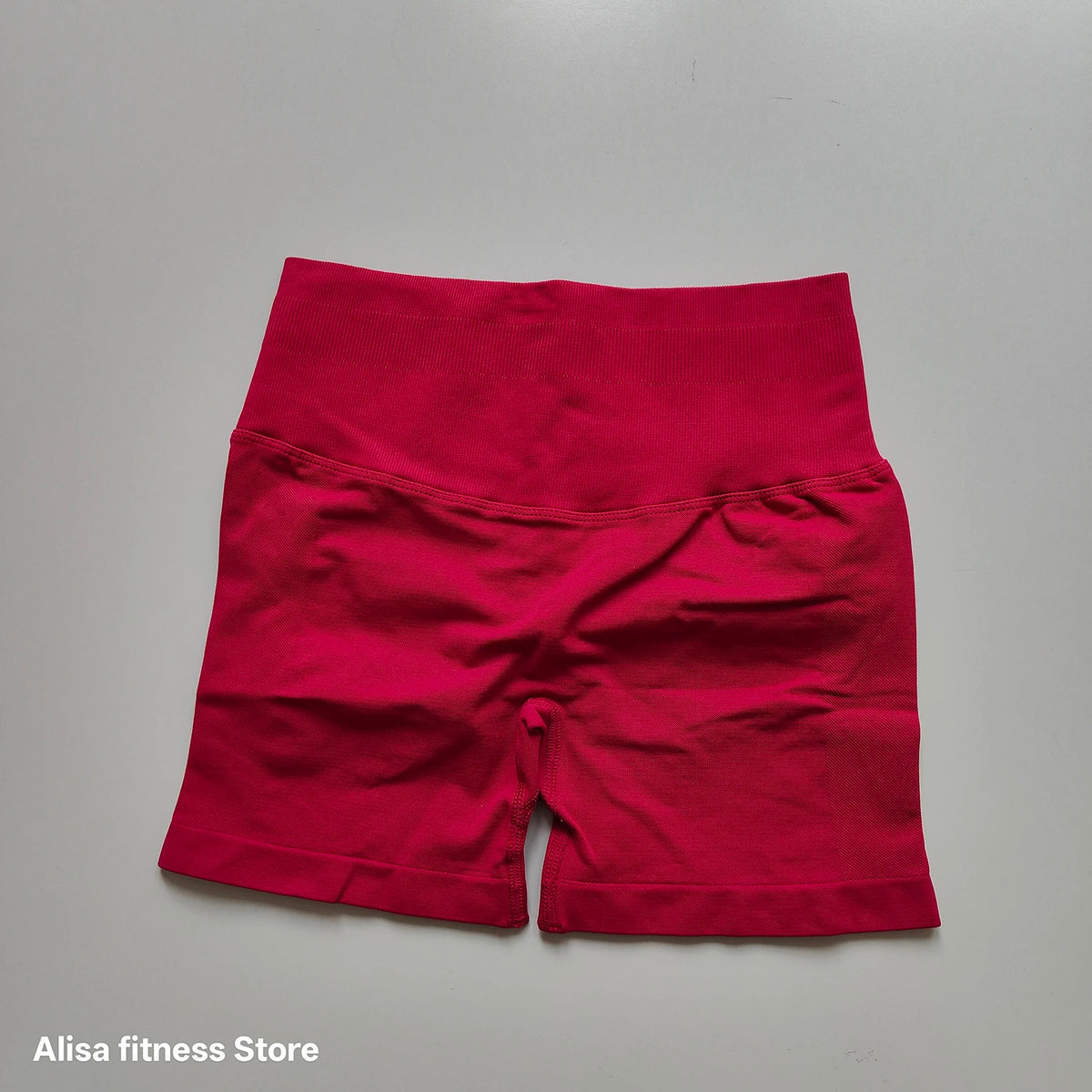 Summer High Waisted Yoga Shorts Tummy Control Seamless Fitness Shorts Sexy Running Fitness Short Pants Solid Color Yoga Leggings