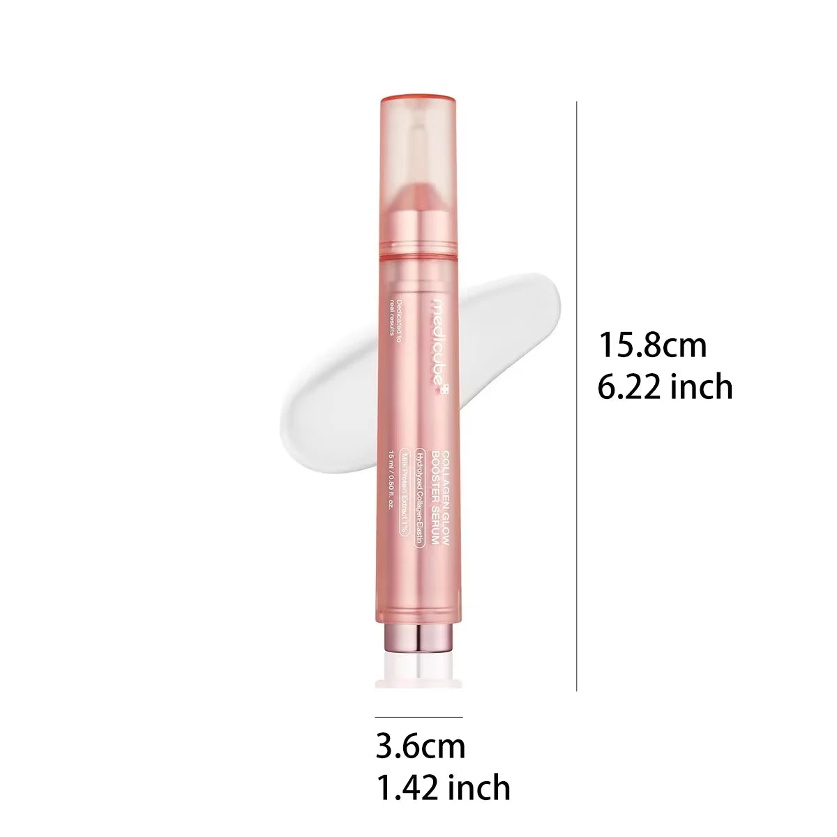 Collagen Glow Booster Serum 15Ml,Smooth Texture & Quick Absorption,Hydrated Sensation,Korean Skincare,Korean Makeup
