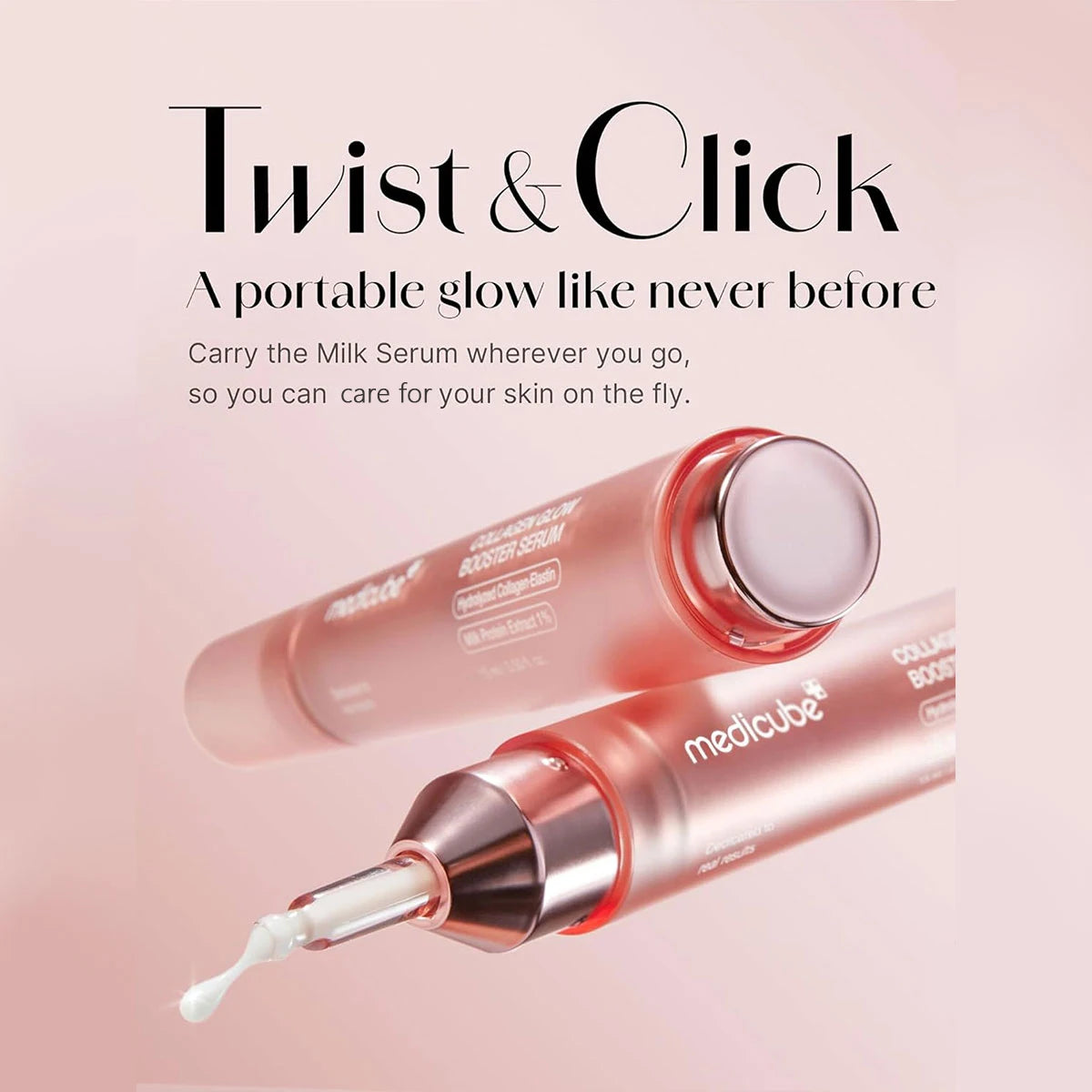 Collagen Glow Booster Serum 15Ml,Smooth Texture & Quick Absorption,Hydrated Sensation,Korean Skincare,Korean Makeup
