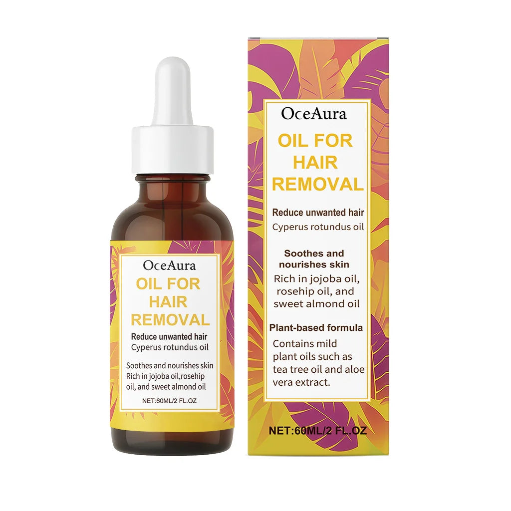 Cyperus Rotundus Oil Full Body Hair Removal Hair Growth Inhibitor Smooth Soothing Redness Gentle Depilatory Care Essential Oil
