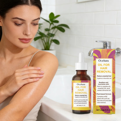 Cyperus Rotundus Oil Full Body Hair Removal Hair Growth Inhibitor Smooth Soothing Redness Gentle Depilatory Care Essential Oil